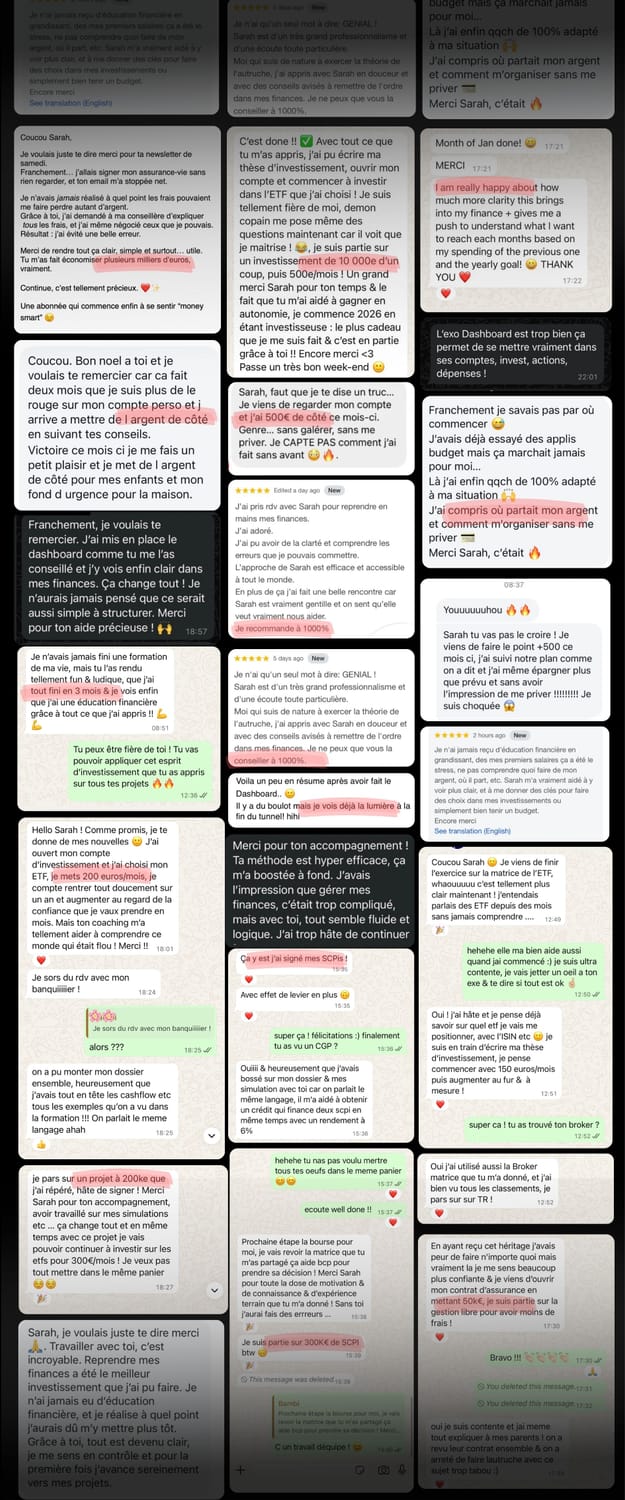 Témoignages membres Money Smart Invest